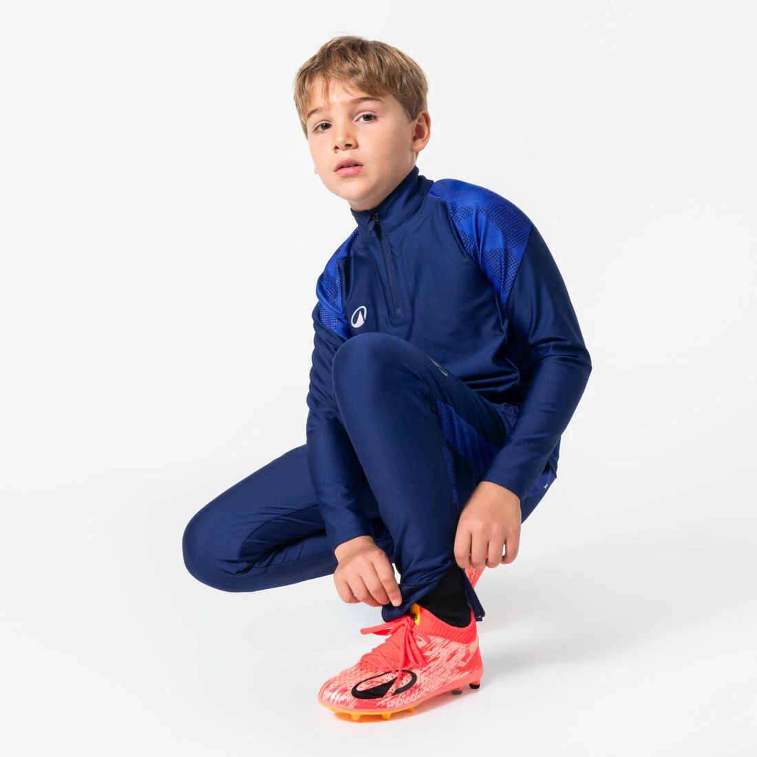 Pantalón de futbol azul marino para niños Viralto Jr - Image 7
