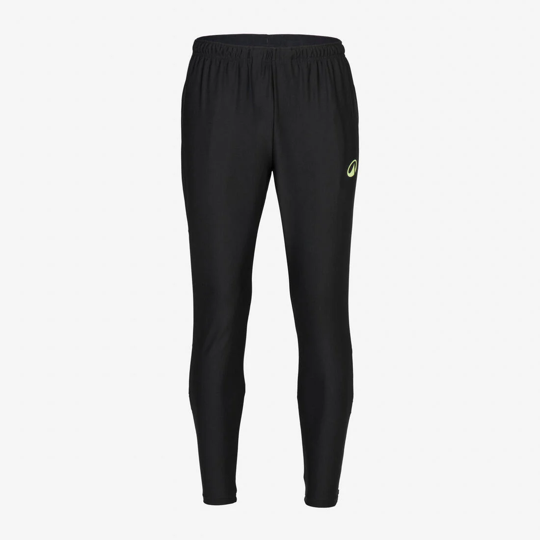 Pantalón de futbol de entrenamiento negro con amarillo para adulto Viralto Wave - Image 4