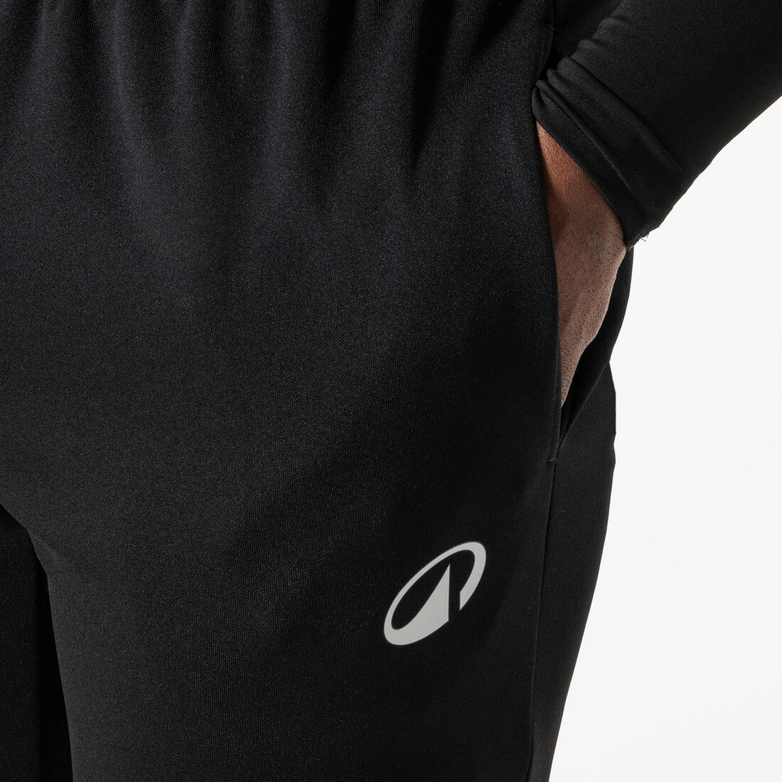 Pantalón de fútbol negro para adulto Essentiel - Image 5