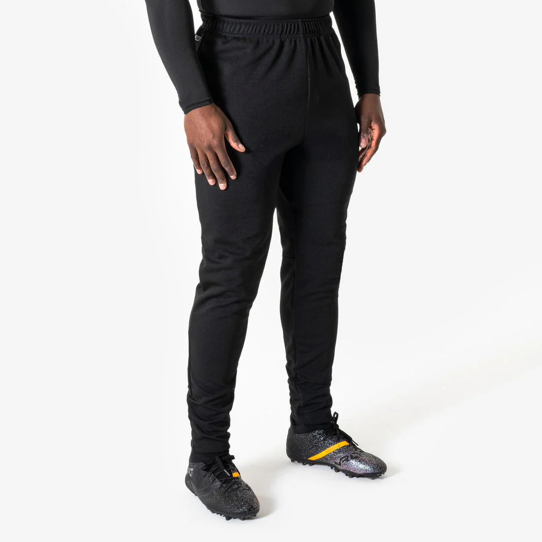 Pantalón de fútbol negro para adulto Essentiel - Image 7