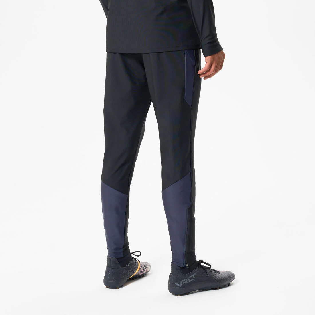 Pantalón de futbol VIRALTO CLUB gris carbono y negro - Image 4