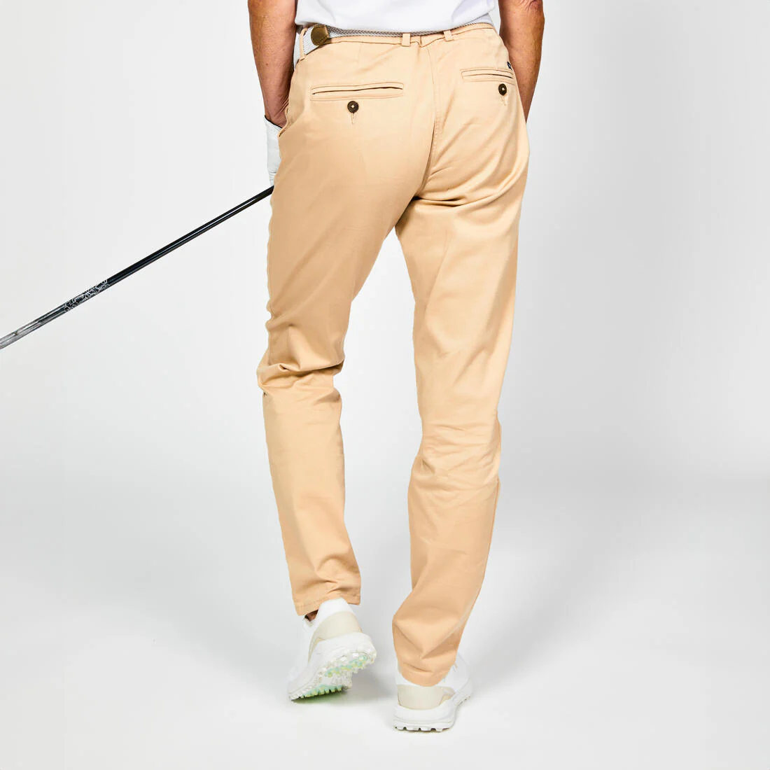 Pantalón de golf de algodón azul marino para mujer MW500 - Image 29