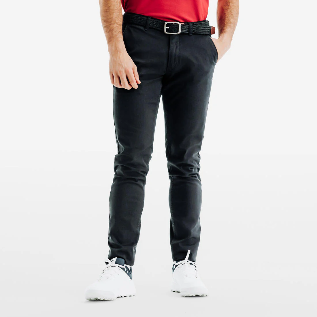 Pantalón de golf de algodón para hombre MW500 - Image 2