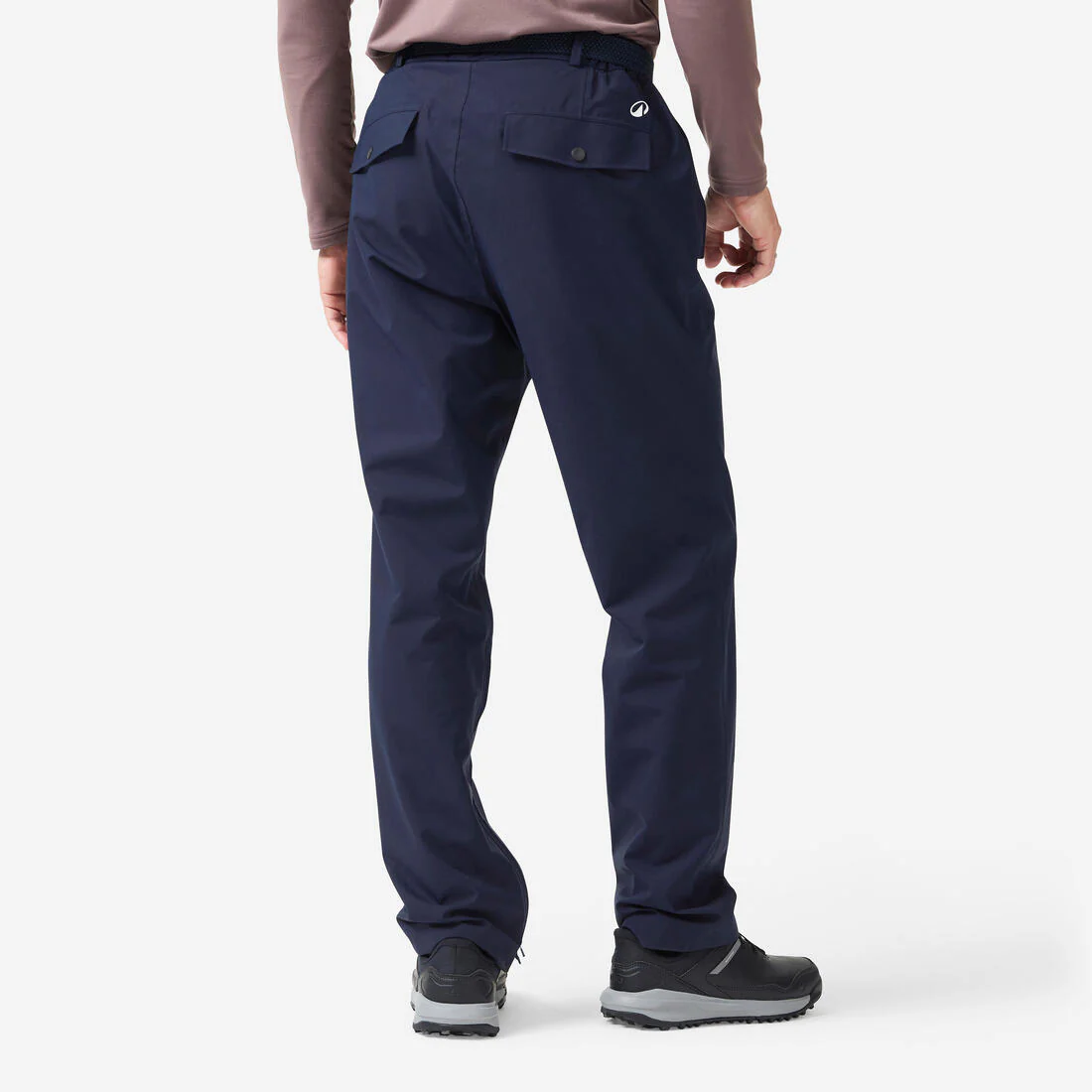 Pantalón de golf impermeable azul marino para hombre RW500 - Image 4