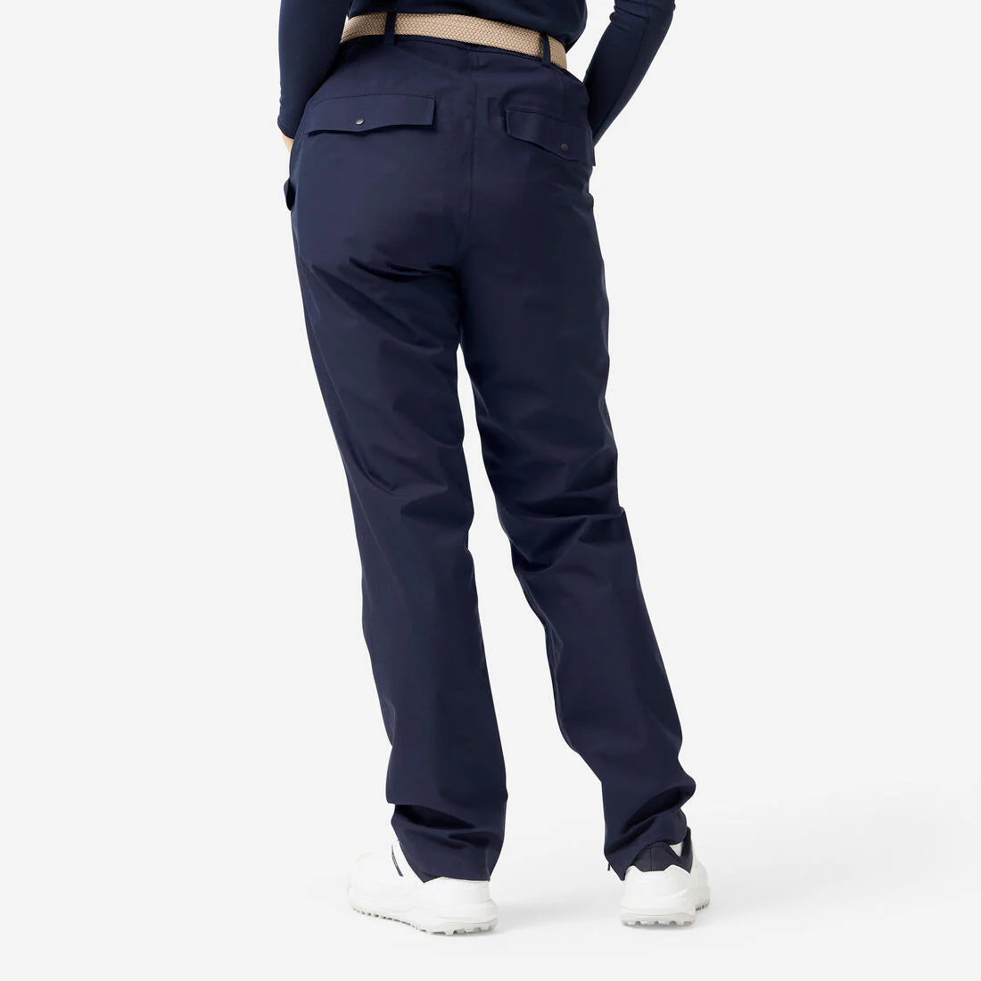 Pantalón de golf impermeable azul marino para mujer RW500 - Image 6