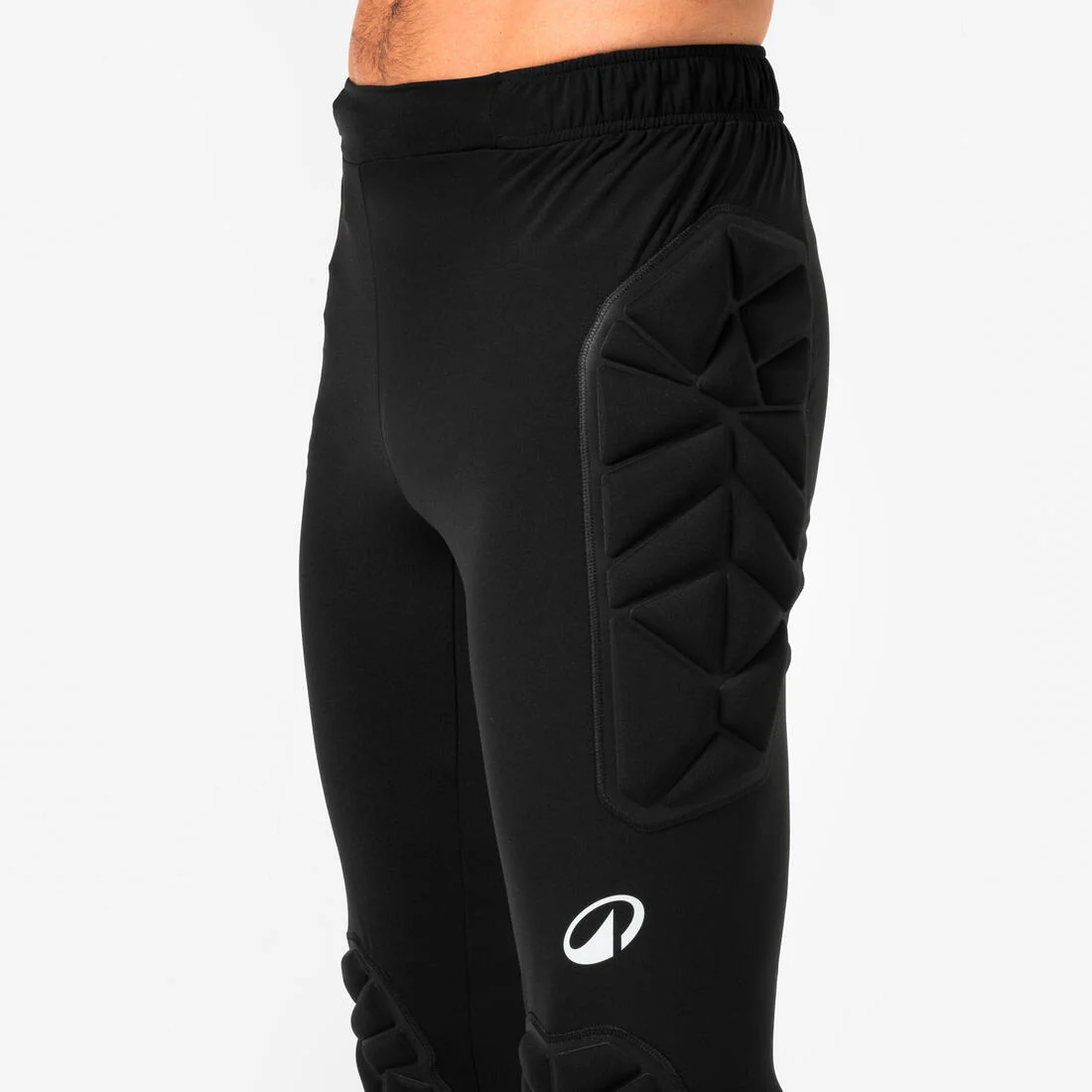 Pantalón de portero de futbol con protecciones negro para adulto F500 - Image 3