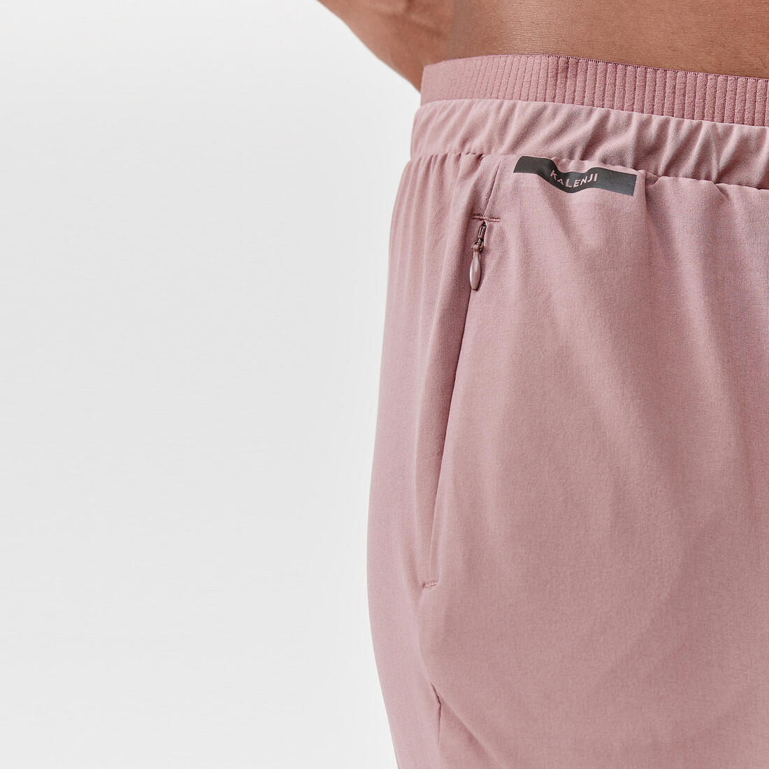Pantalón de running transpirable negro para mujer Kiprun Run 500 Dry - Image 18