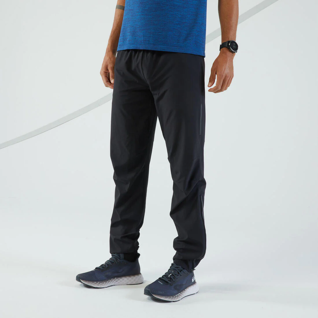 Pantalón de running transpirable para hombre - KIPRUN negro - Image 3