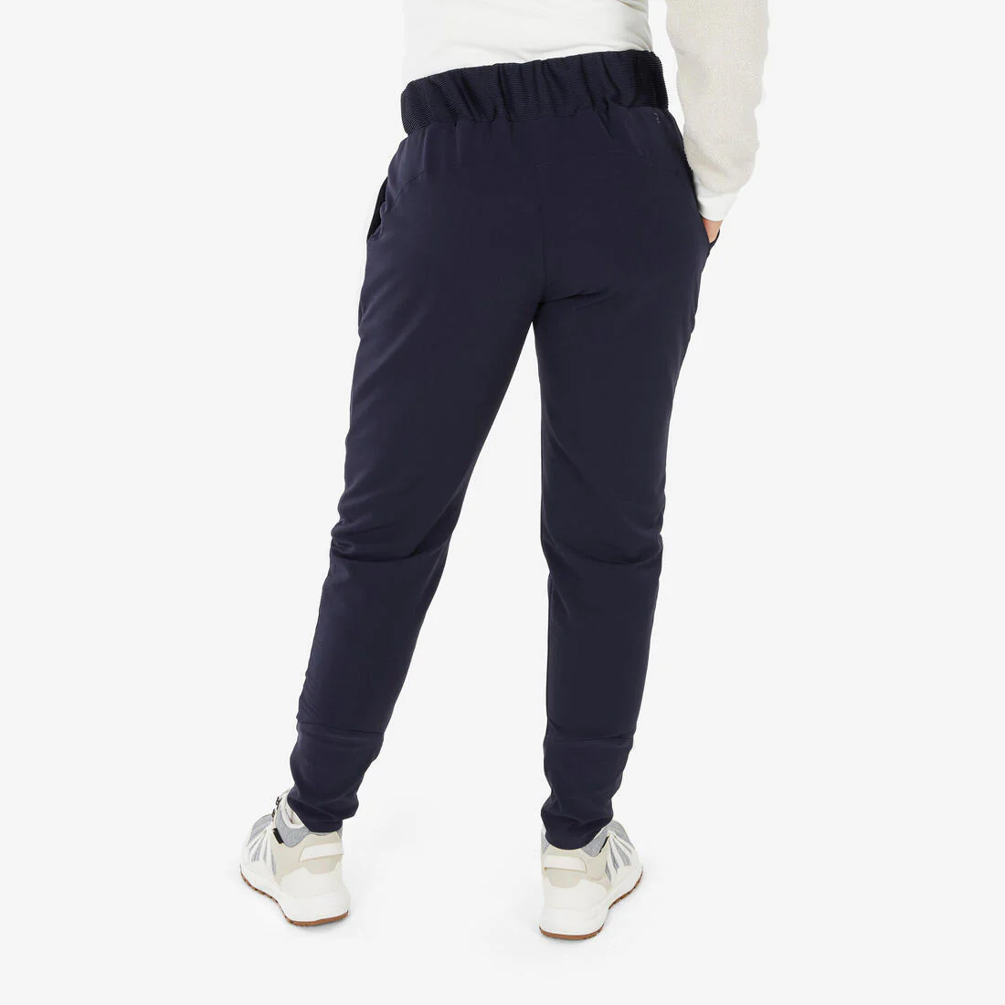 Pantalón de senderismo cálido y perlante azul para mujer NH500 - Image 6