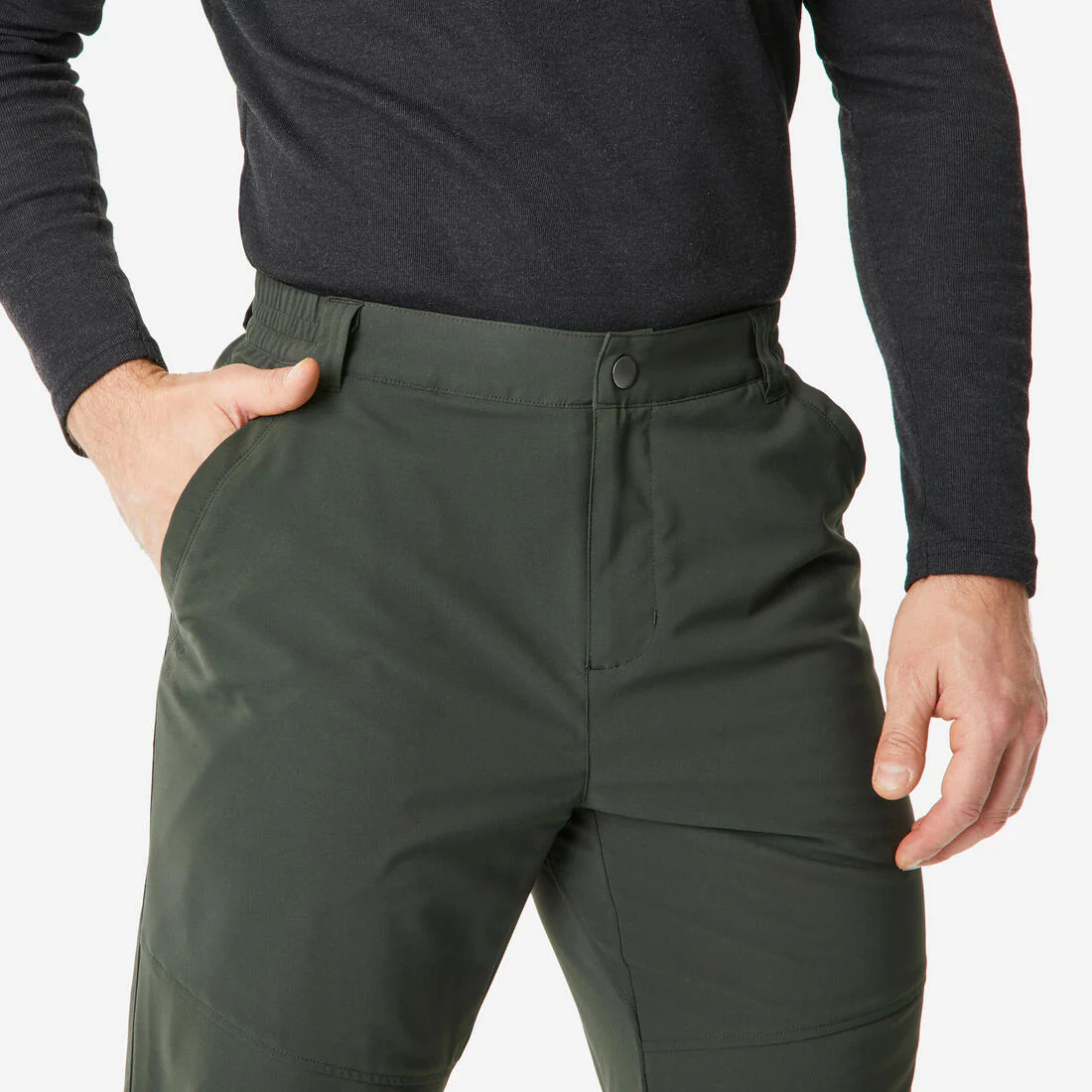 Pantalón de senderismo cálido y perlante para hombre NH100 - Image 10