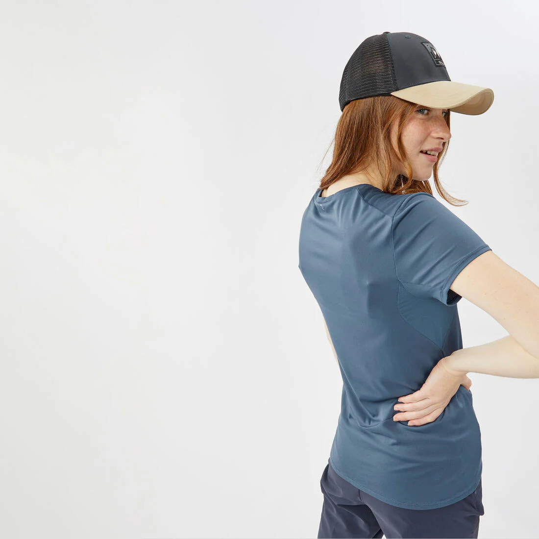 Pantalón de senderismo en montaña gris para mujer MH100 - Image 3