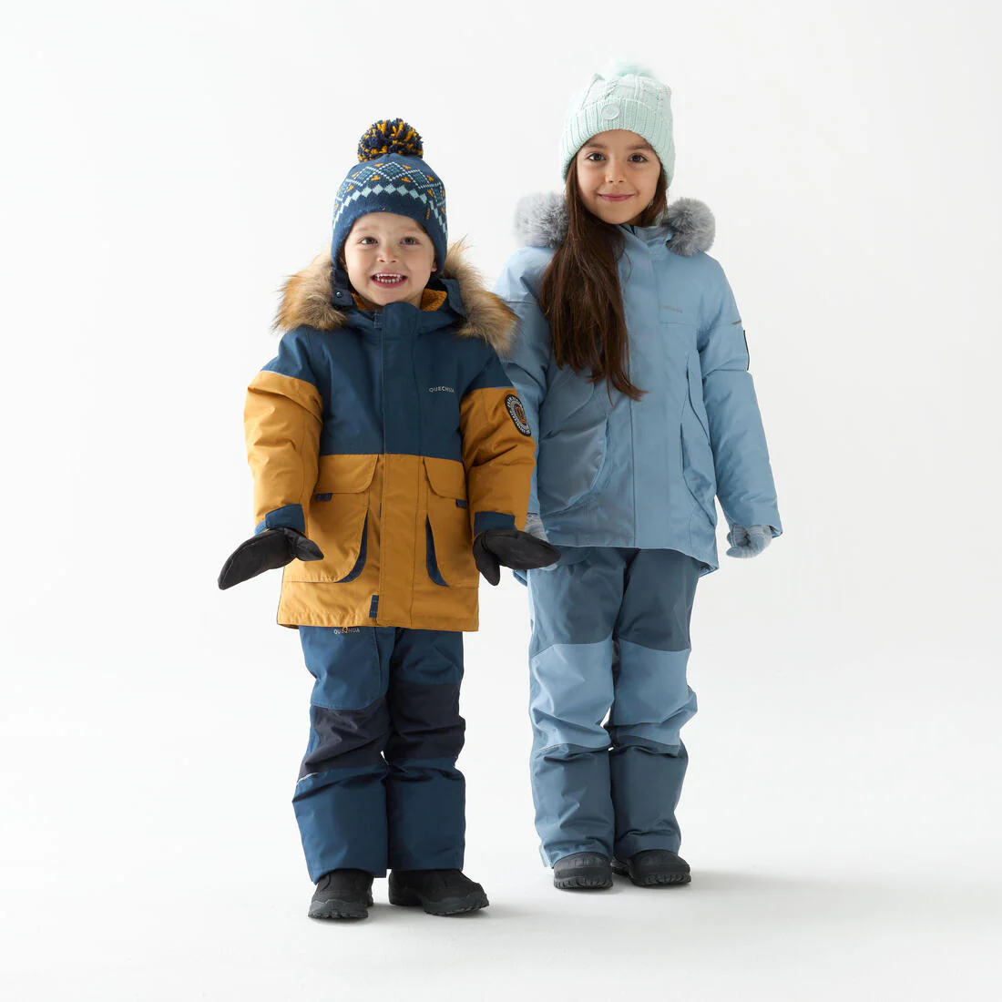 Pantalón de senderismo impermeable para niños de 2 a 6 años SH500 Mountain - Image 3