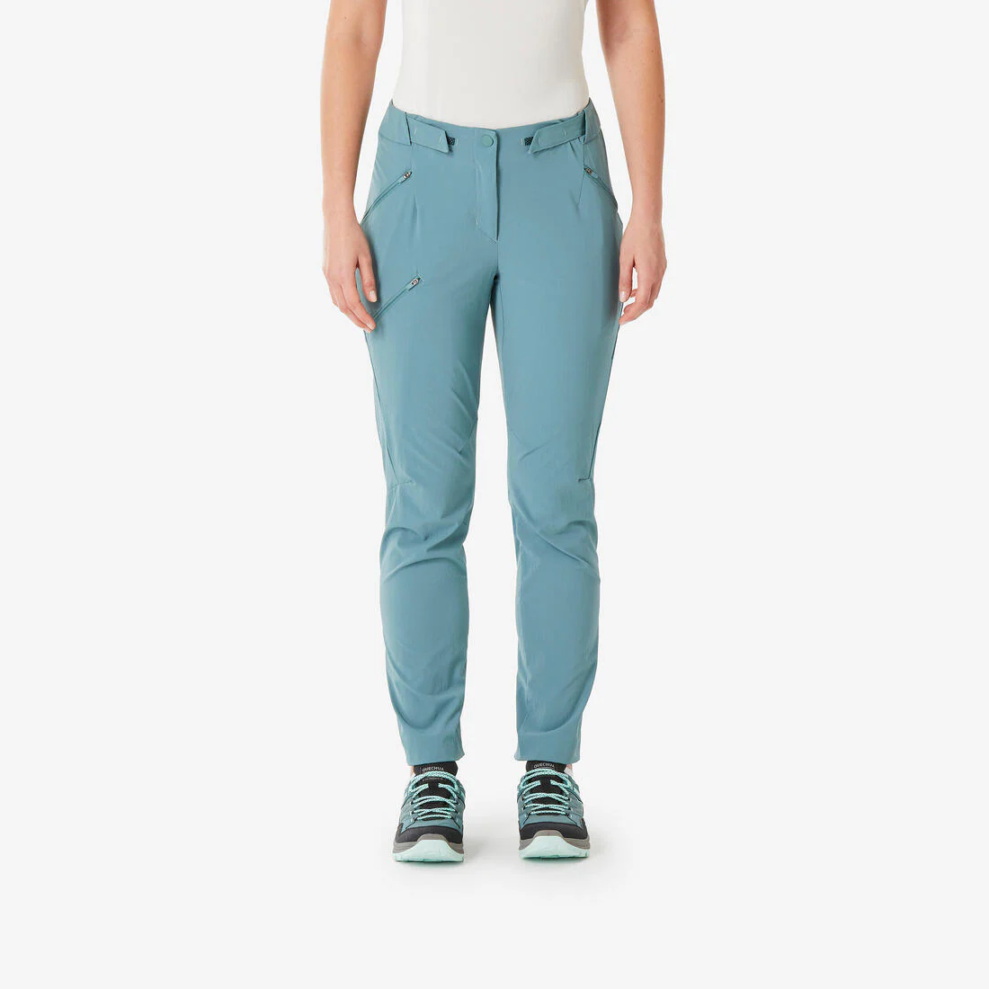 Pantalón de senderismo montaña - MH500 - Azul Gris - Mujer - Image 2