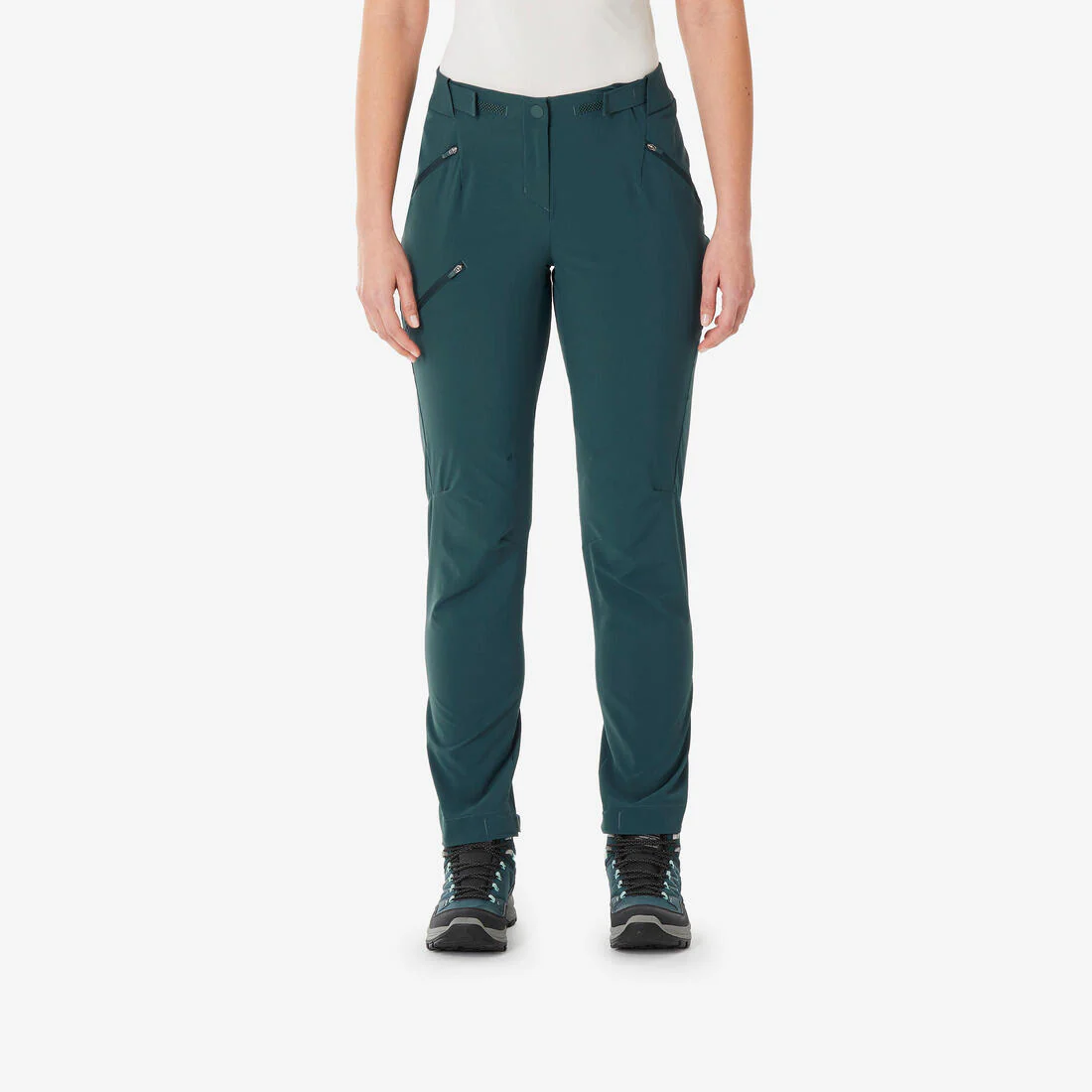 Pantalón de senderismo montaña - MH500 - Azul Gris - Mujer - Image 4
