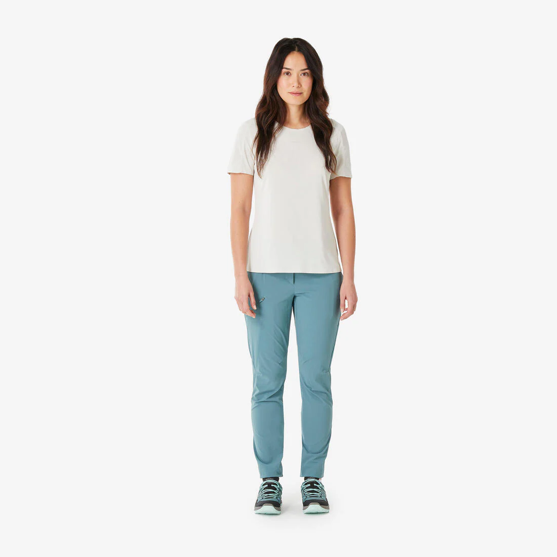 Pantalón de senderismo montaña - MH500 - Azul Gris - Mujer - Image 9