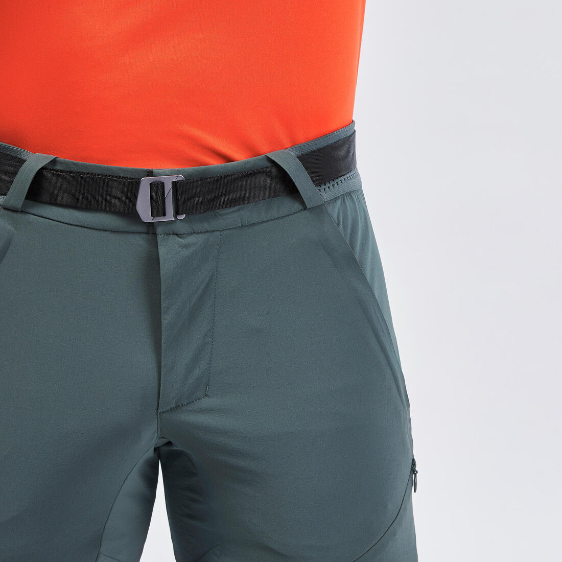 Pantalón de senderismo negro/gris para hombre MH500 - Image 24