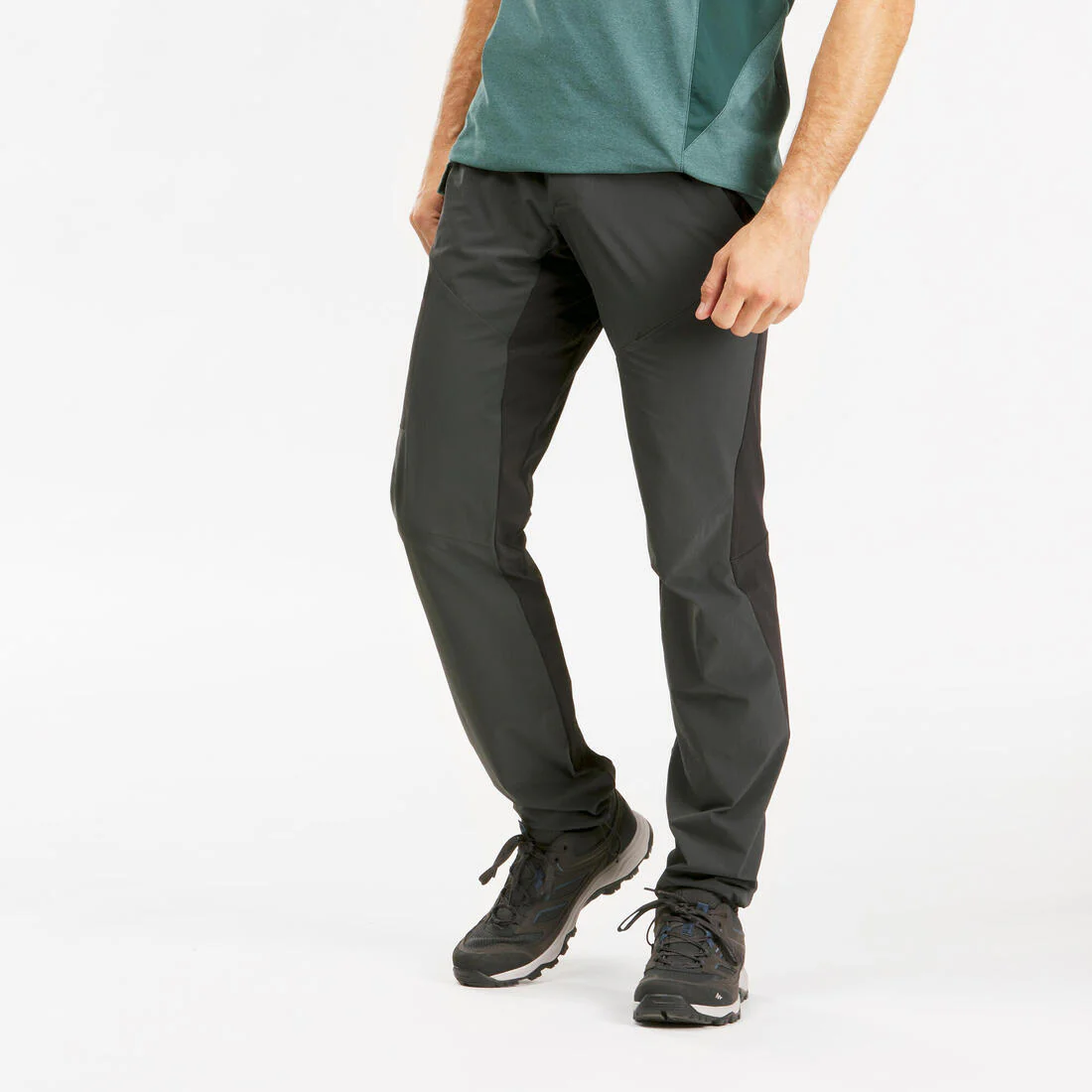 Pantalón de senderismo negro/gris para hombre MH500 - Image 43