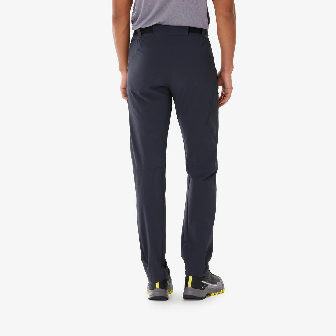 Pantalón de senderismo negro/gris para hombre MH500 - Image 8