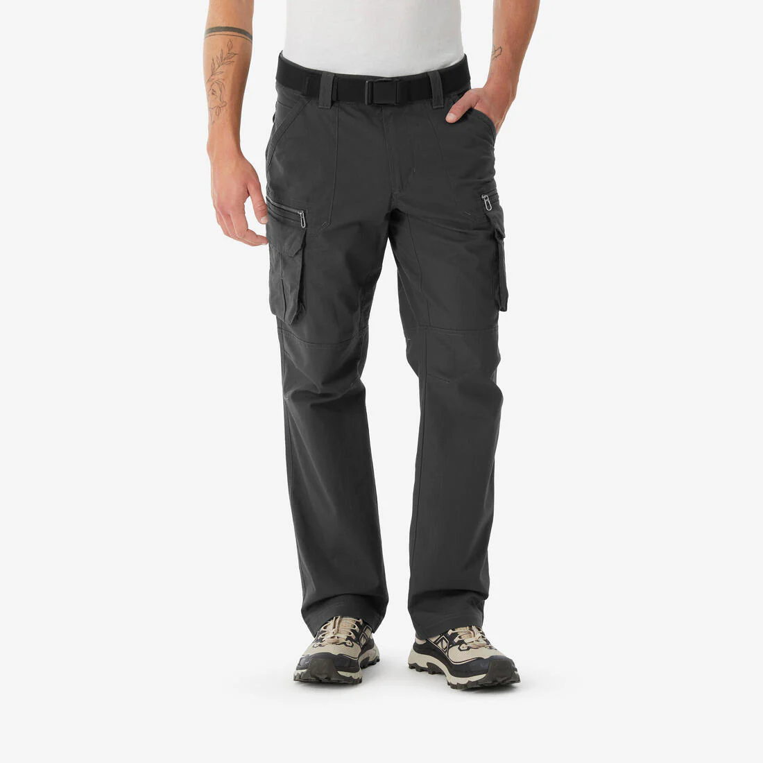 Pantalón de senderismo tipo cargo para hombre NH500