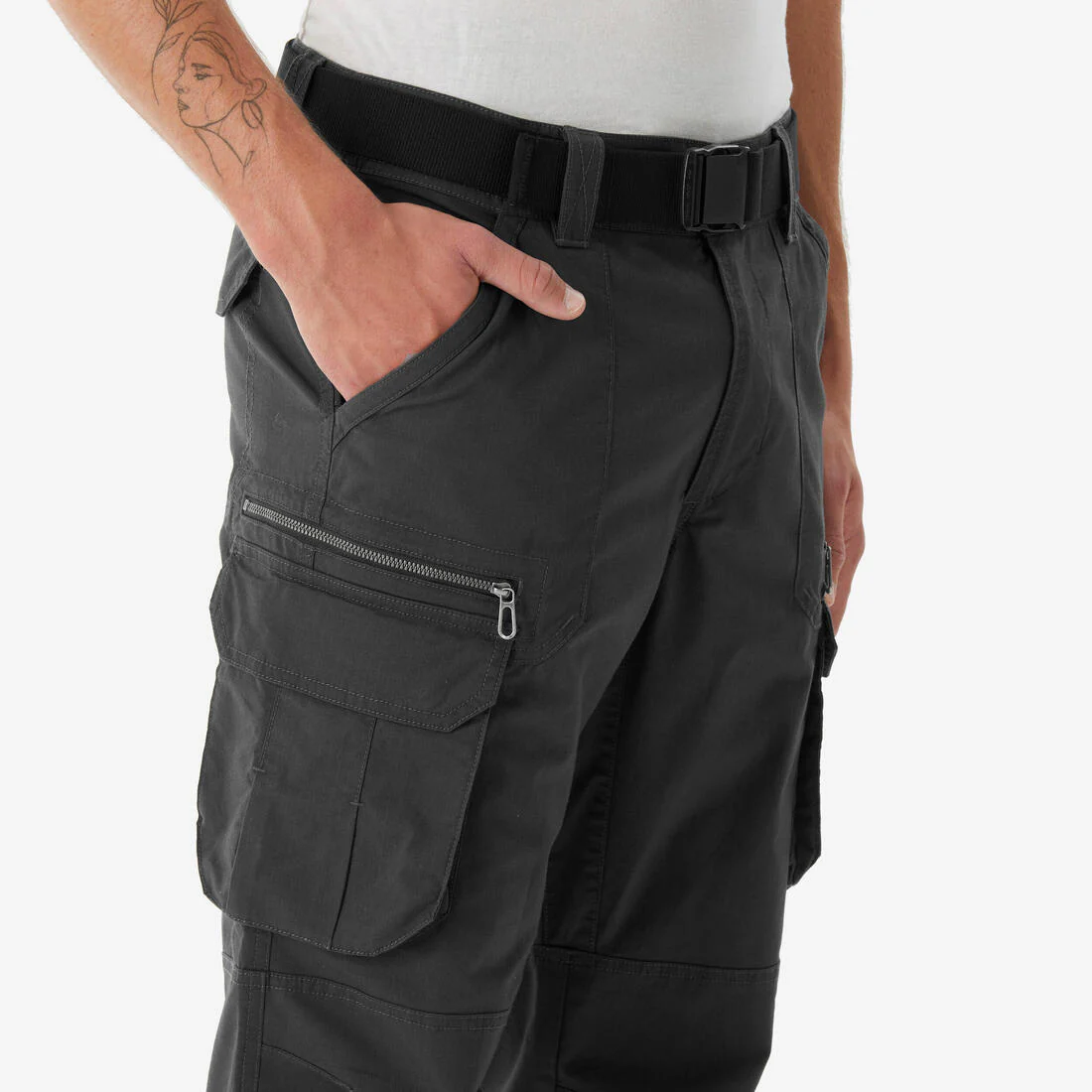 Pantalón de senderismo tipo cargo para hombre NH500 - Image 5
