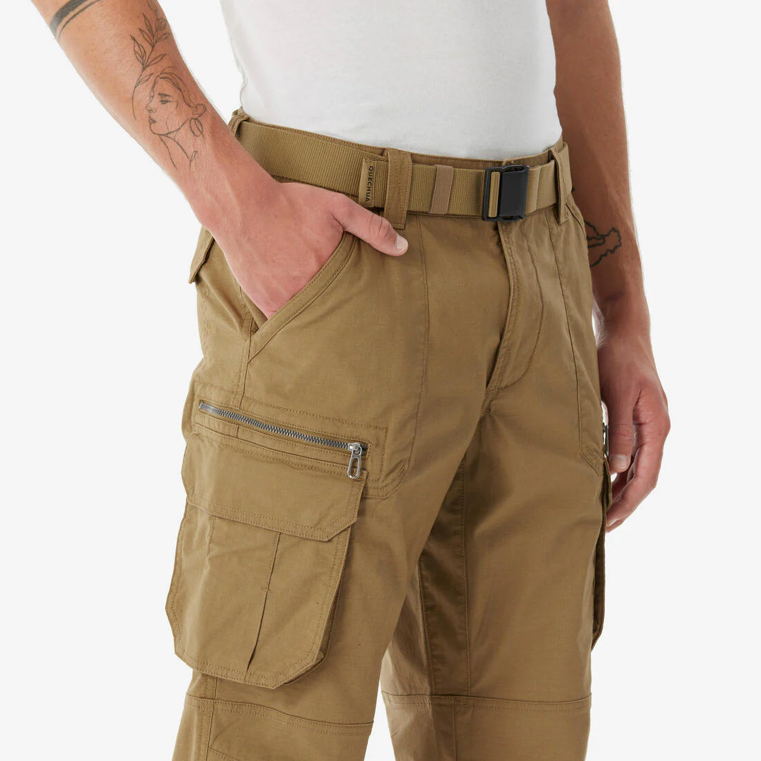 Pantalón de senderismo tipo cargo para hombre NH500 - Image 8