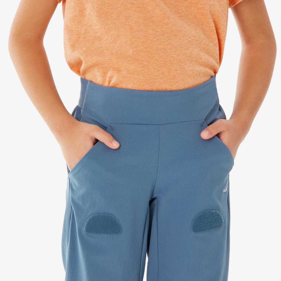 Pantalón de senderismo transformable azul para niños de 2 a 6 años MH100 Easy - Image 7