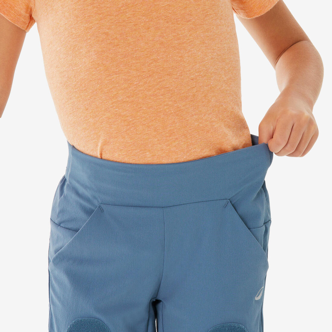 Pantalón de senderismo transformable azul para niños de 2 a 6 años MH100 Easy - Image 9