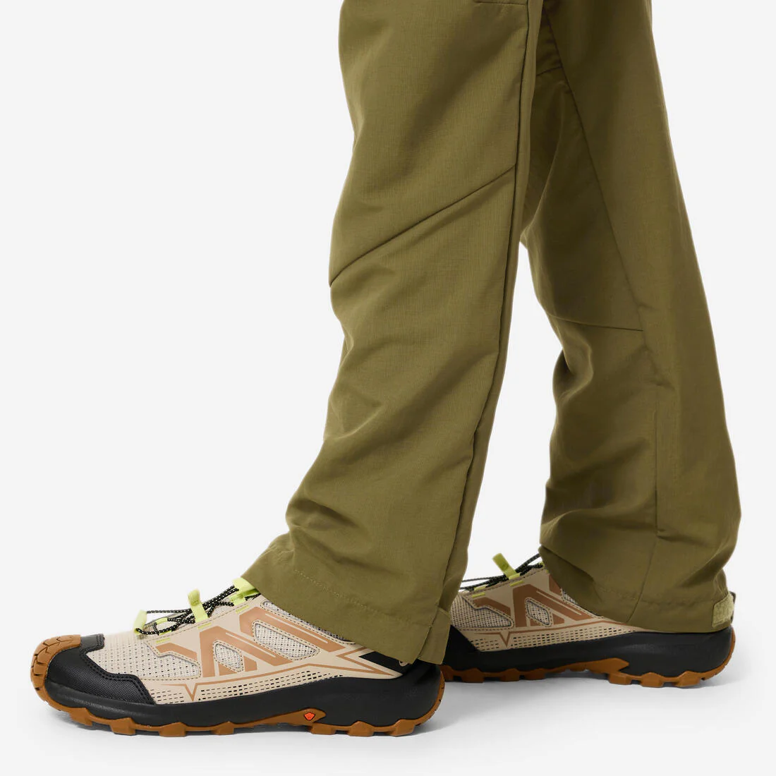 Pantalón de senderismo transformable verde para niños de 7 a 15 años MH500 - Image 12