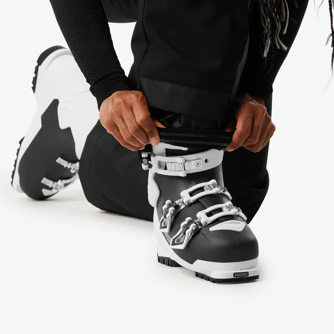 PANTALÓN DE SNOWBOARD IMPERMEABLE MUJER SNB 100 AZUL GLACIAR - Image 14
