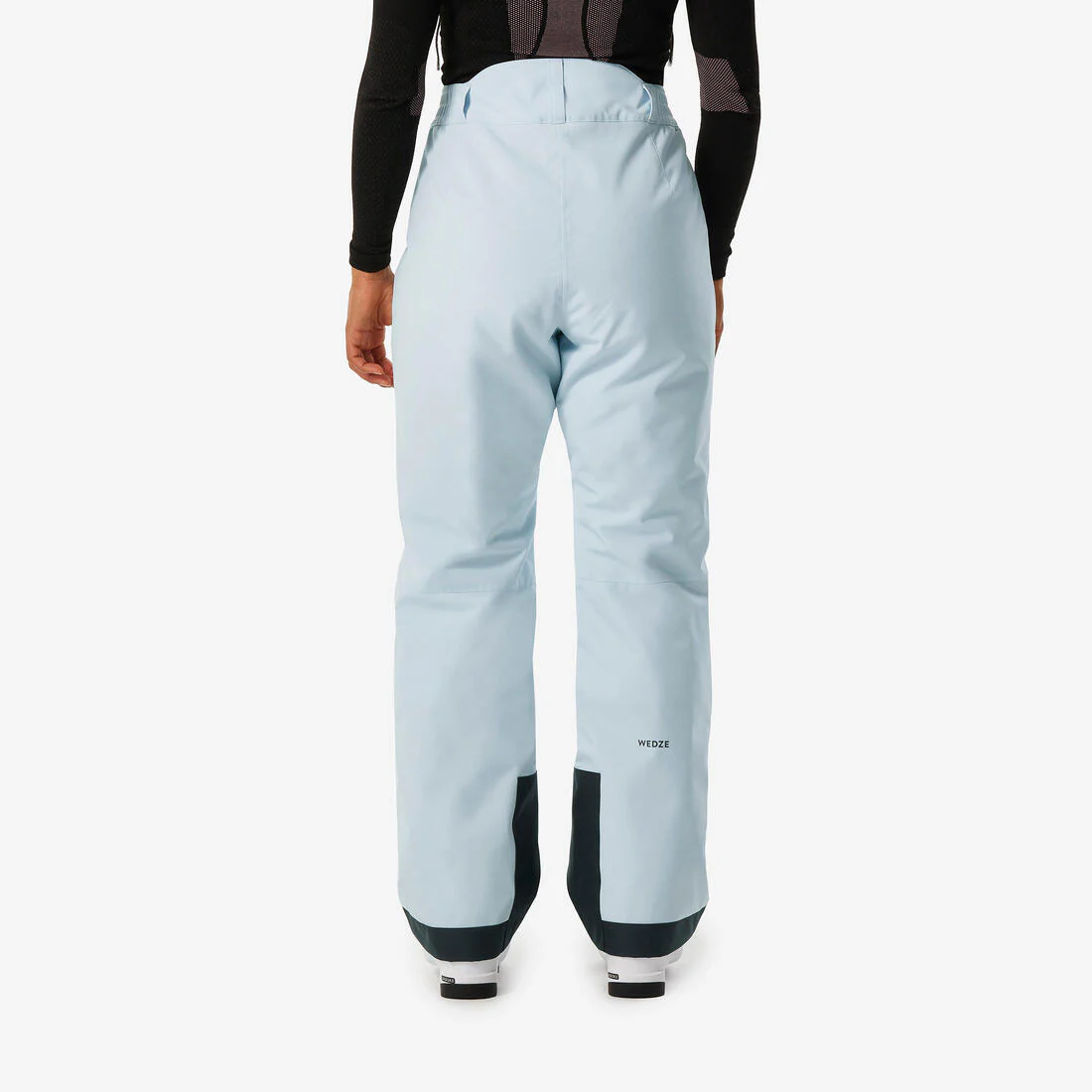 PANTALÓN DE SNOWBOARD IMPERMEABLE MUJER SNB 100 AZUL GLACIAR - Image 3