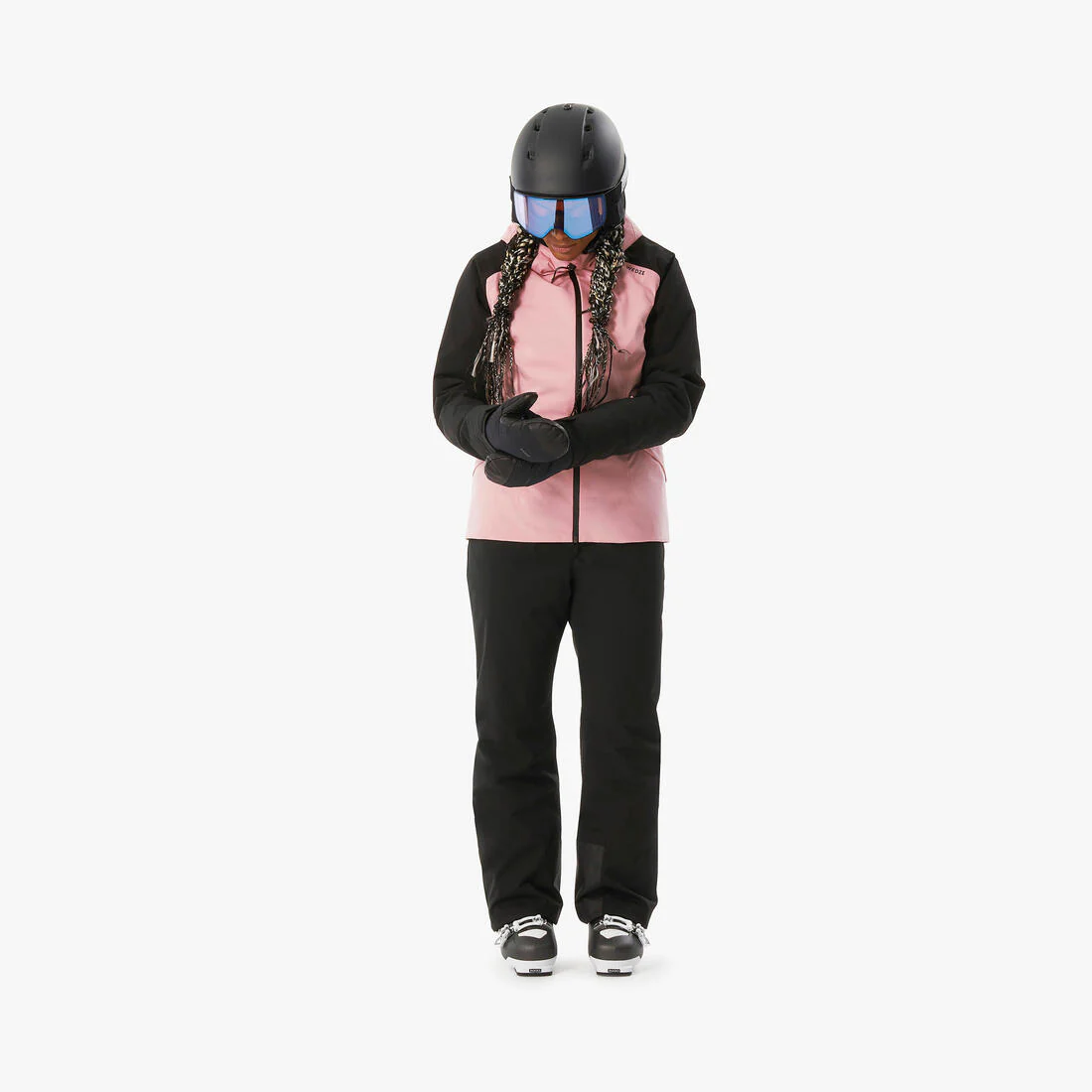 PANTALÓN DE SNOWBOARD IMPERMEABLE MUJER SNB 100 AZUL GLACIAR - Image 6