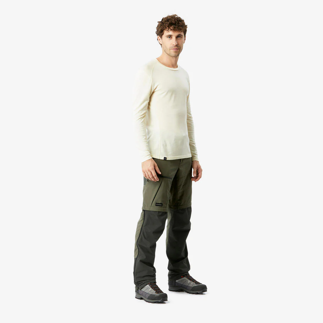 Pantalón de trekking 2 en 1 convertible y resistente para hombre MT500 - Image 5