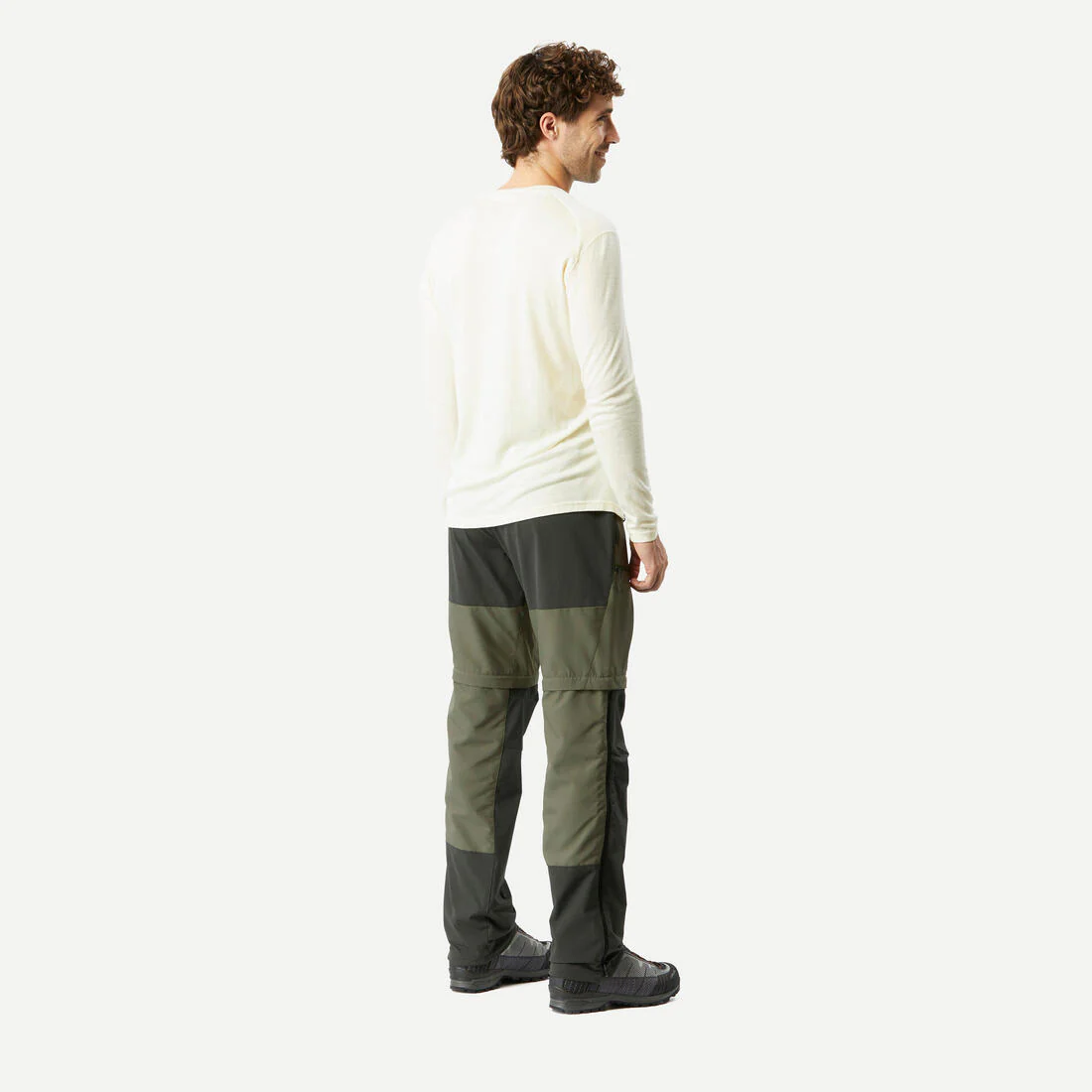 Pantalón de trekking 2 en 1 convertible y resistente para hombre MT500 - Image 8