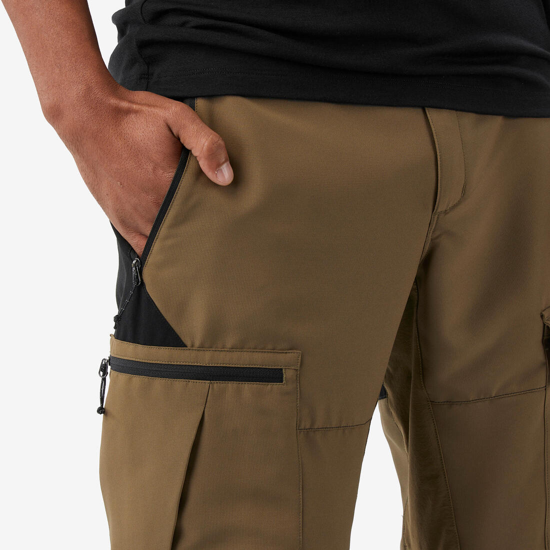 Pantalón de trekking de montaña resistente para hombre MT500 - Image 8