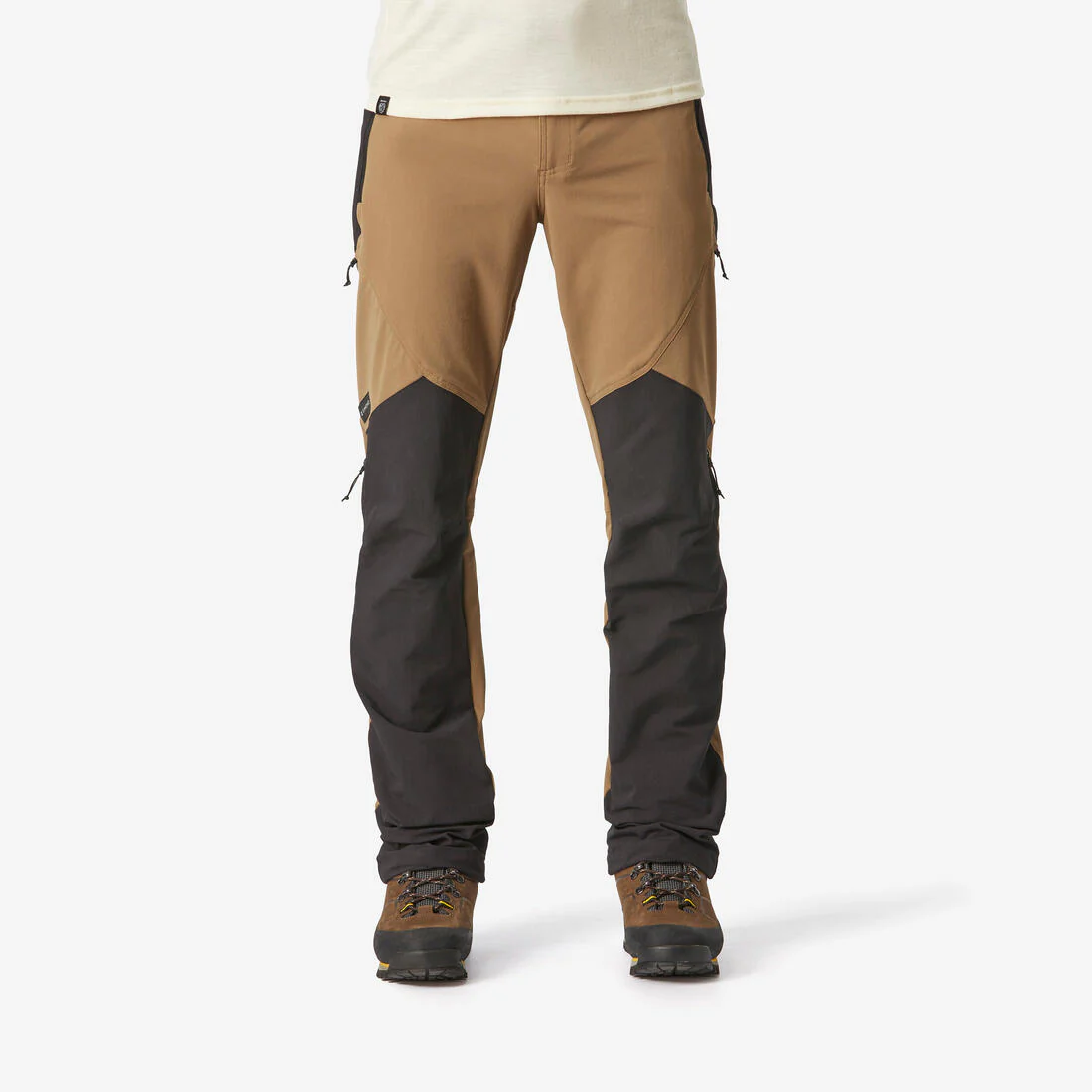 Pantalón de trekking en montaña perlante y rompevientos para hombre MT900 - Image 3