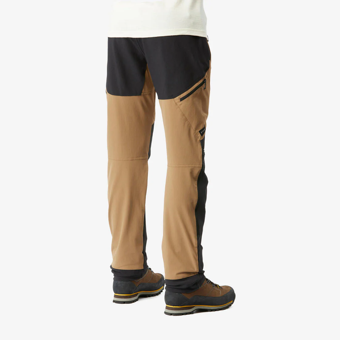 Pantalón de trekking en montaña perlante y rompevientos para hombre MT900 - Image 4