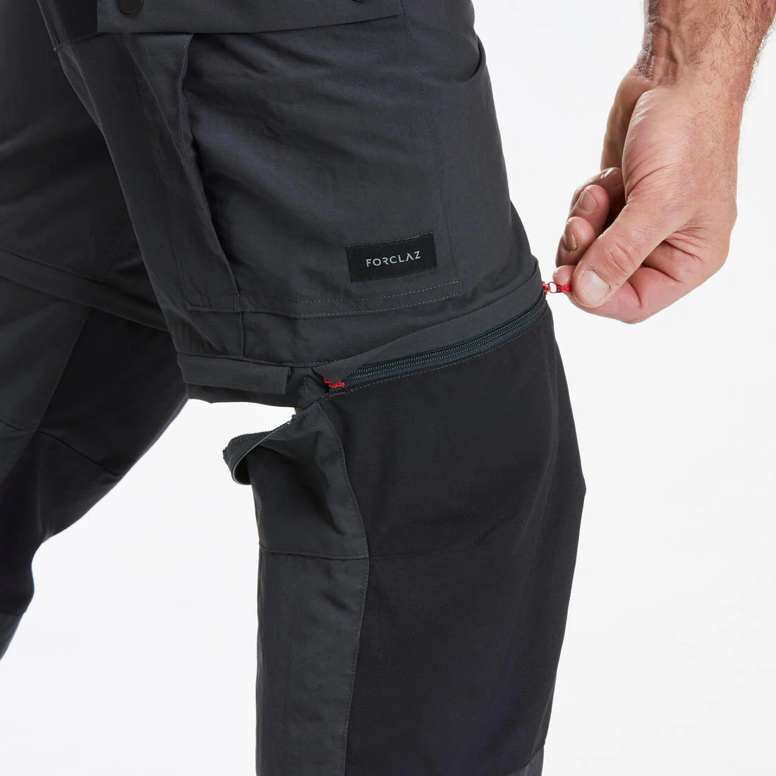 Pantalón de trekking montaña transformable 2 en 1 resistente para hombre MT100 - Image 7