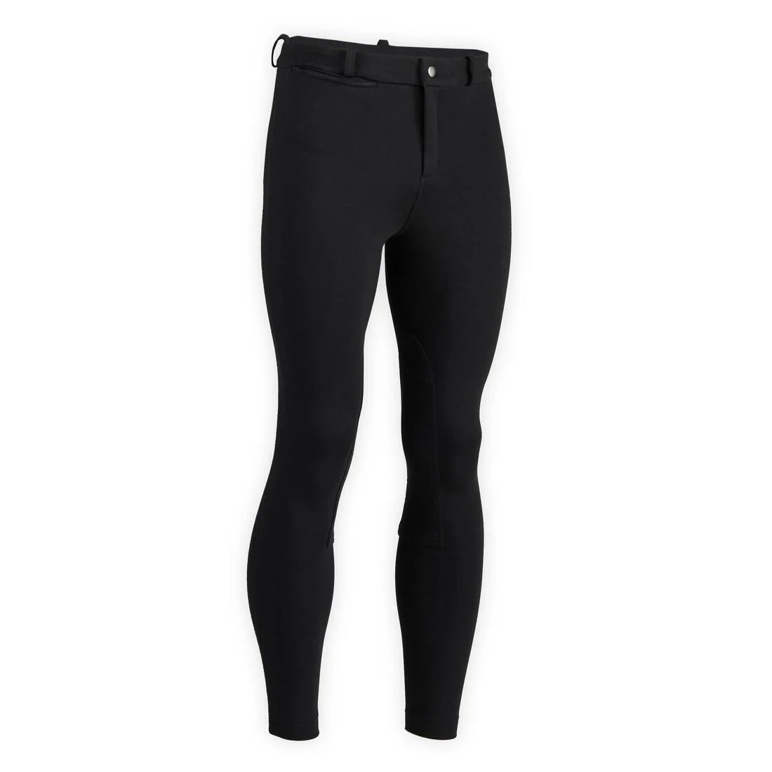 Pantalón equitación fouganza 100 hombre negro - Image 7