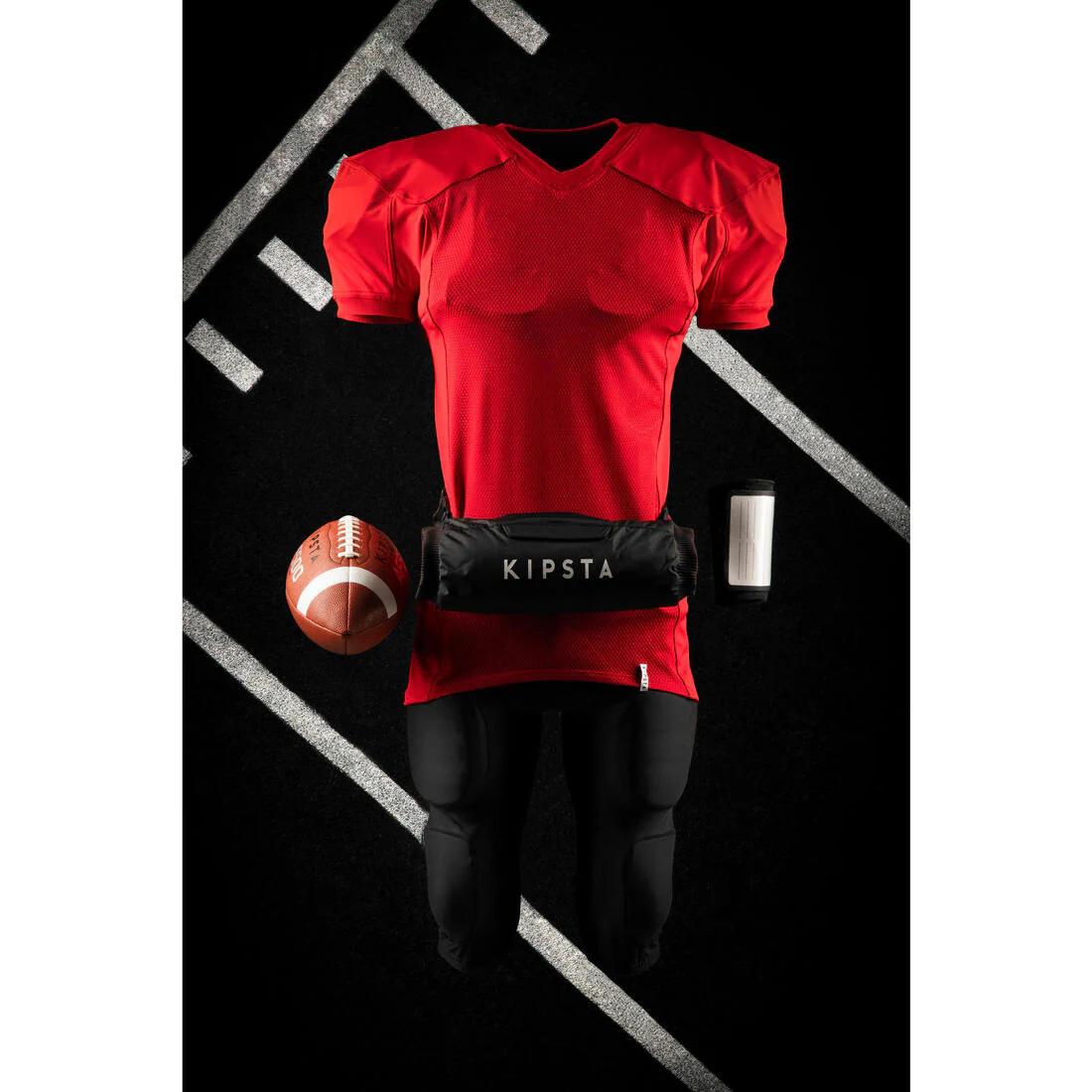 Pantalón Fútbol Americano Kispta AF550PA Adulto Negro