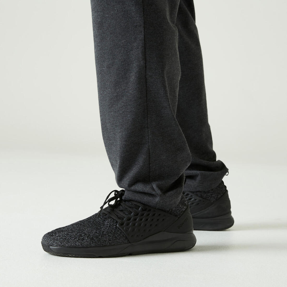 Pantalón jogger de fitness gris oscuro para hombre 100 - Image 5