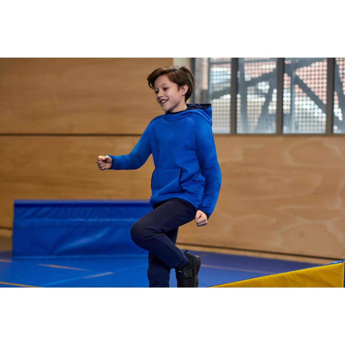 Pantalón Jogger Niños Azul Marino Cálido Felpa - Image 7