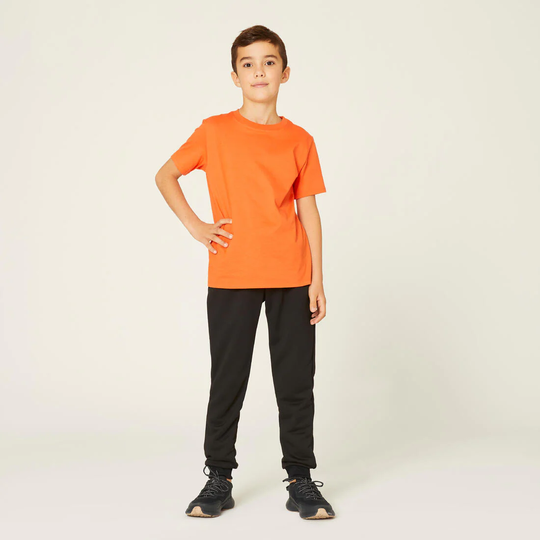 Pantalón Jogger S500 Niños Negro Mixto Cálido Sintético Transpirable - Image 3