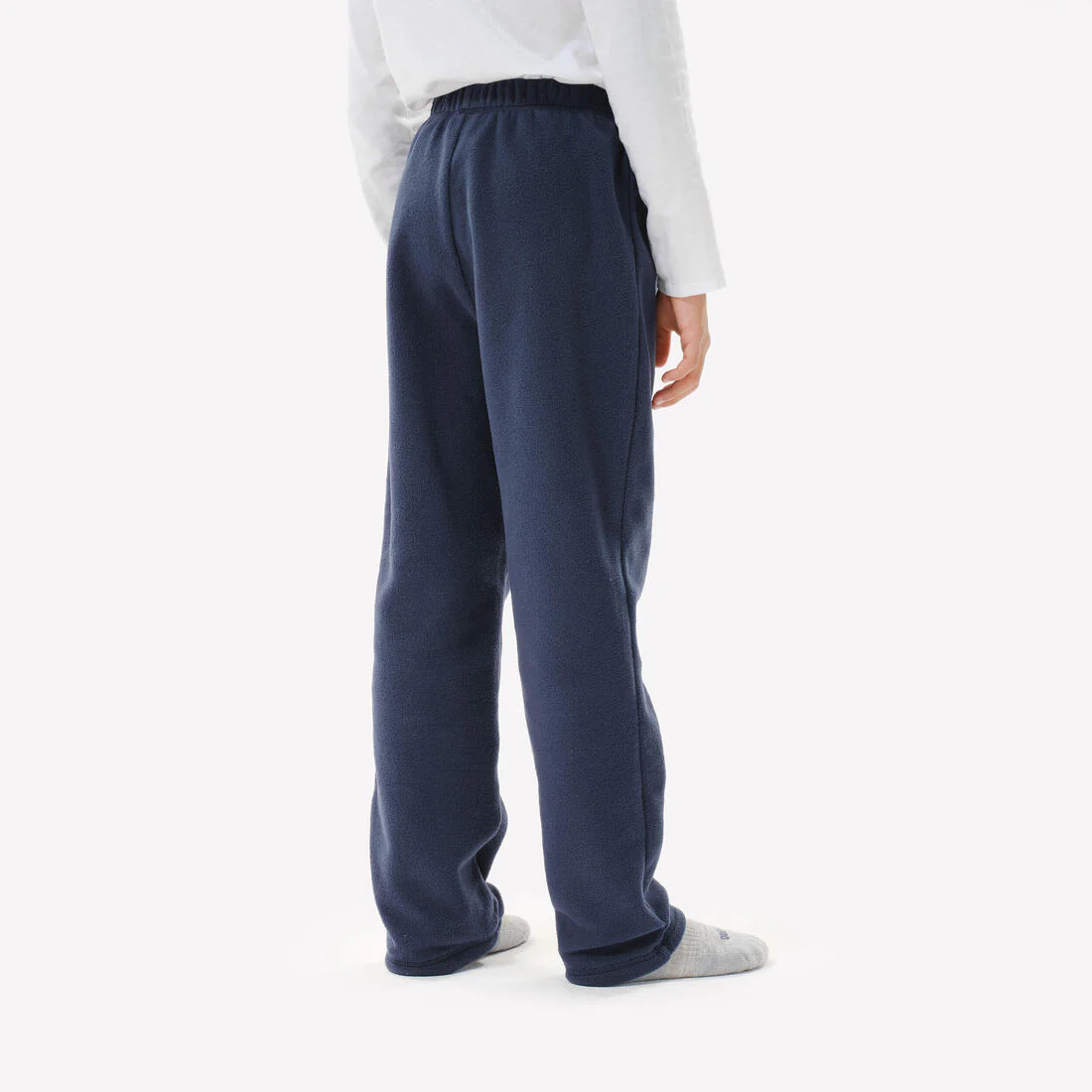 Pantalón polar niño 7-15 años, MH100 azul - Image 4