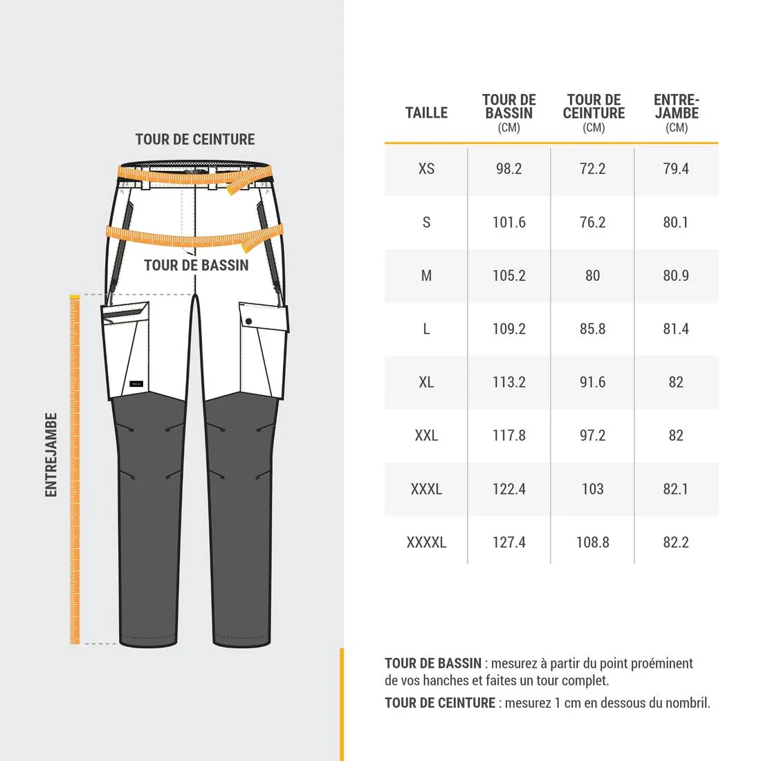 Pantalón resistente de trekking en montaña para mujer MT500 - Image 17