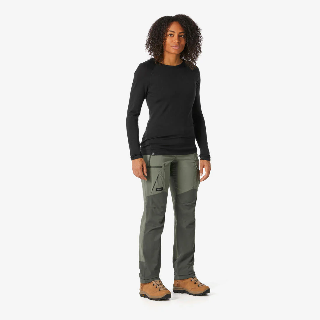 Pantalón resistente de trekking en montaña para mujer MT500 - Image 4