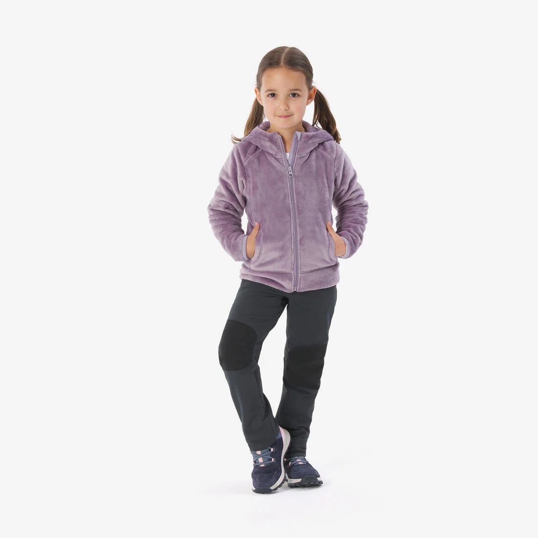 Pantalón softshell de senderismo niños 2-6 años- MH900 negro - Image 12