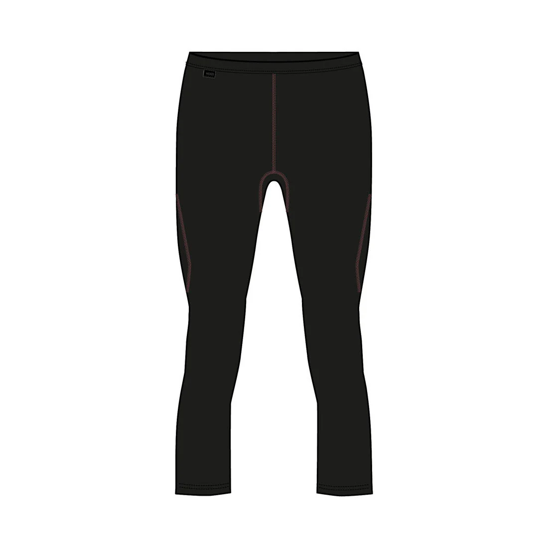 Pantalón térmico de esquí para hombre - BL 100 - Negro - Image 6