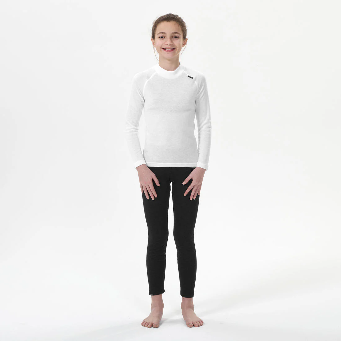 Pantalón térmico de esquí para niños - BL100 - Negro - Image 11