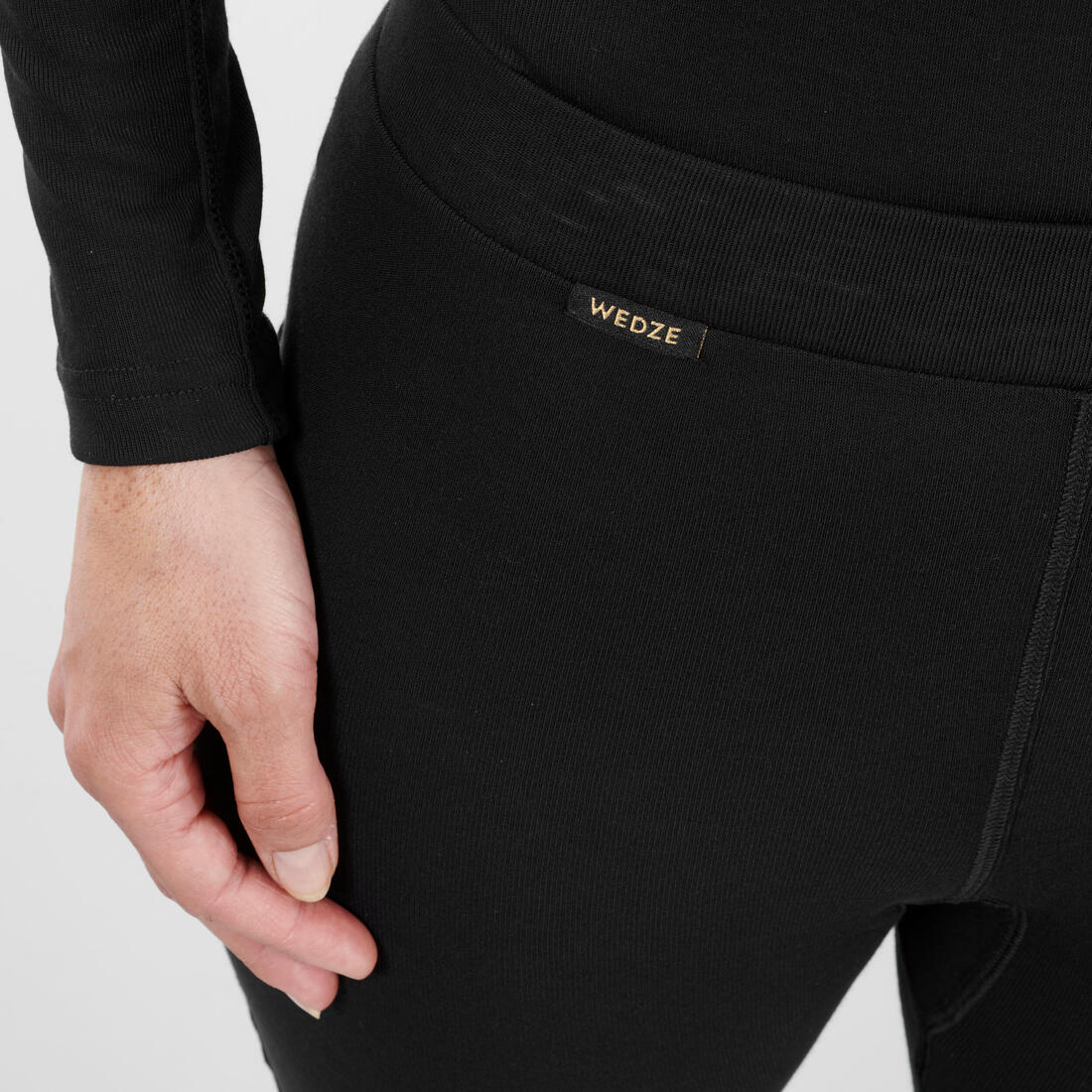 Pantalón térmico esquí mujer - BL 100 - Negro - Image 7