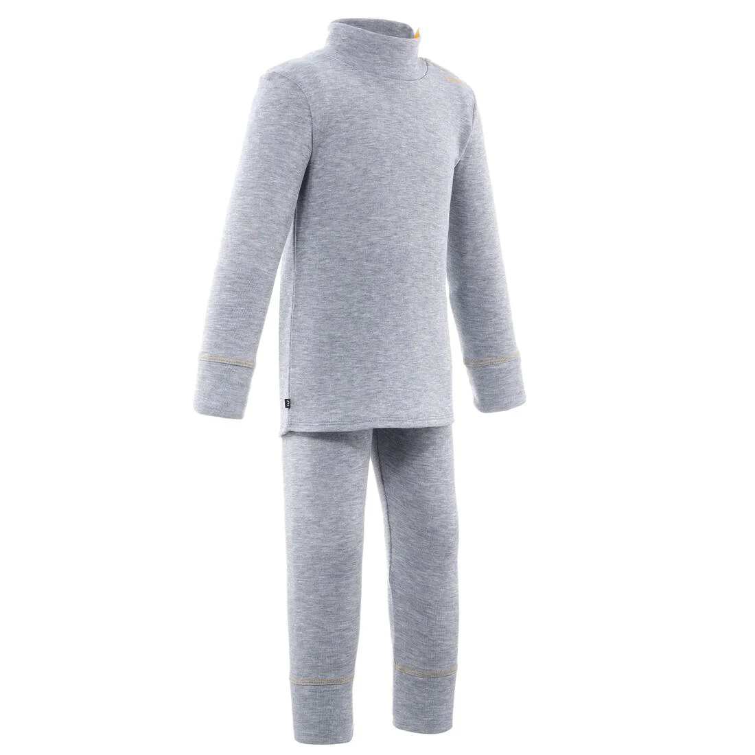 Pantalón térmico, Mallas de esquí grises para bebé - SMPLE WARM - Image 6